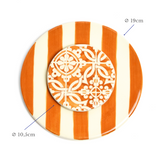 Dessous de plat | Terracotta Linhas