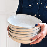 Assiette creuse | Blanc audacieux