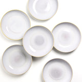 Assiette creuse | Blanc nacré