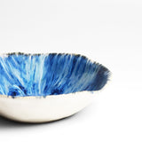 Assiette creuse Onda | Bleu écume