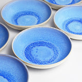 Assiette creuse | Bleu minéral