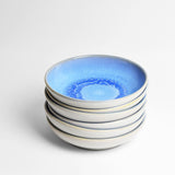 Assiette creuse | Bleu minéral