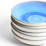 Assiette creuse | Bleu minéral