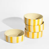 Assiette creuse | Jaune Linhas