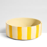 Assiette creuse | Jaune Linhas