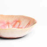 Assiette creuse Onda | Rose anémone