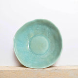 Assiette creuse Onda | Vert d'eau