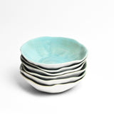 Assiette creuse Onda | Vert d'eau