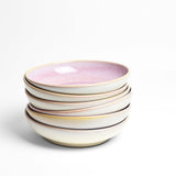 Assiette creuse | Rose minéral