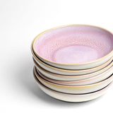 Assiette creuse | Rose minéral