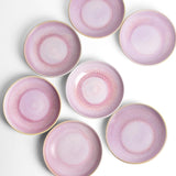 Assiette creuse | Rose minéral