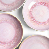 Assiette creuse | Rose minéral