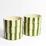 Assiette creuse | Vert Linhas