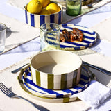 Assiette creuse | Vert Linhas