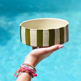 Assiette creuse | Vert Linhas