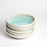 Assiette creuse | Vert minéral