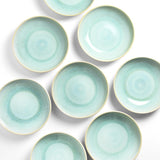 Assiette creuse | Vert minéral