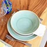 Assiette creuse | Vert minéral