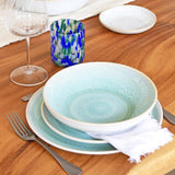 Assiette creuse | Vert minéral