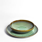 Grande assiette | Vert rivage