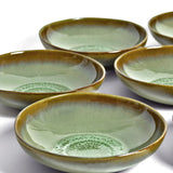 Assiette creuse | Vert rivage
