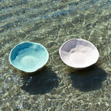 Assiette creuse Onda | Vert d'eau