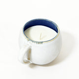 La bougie Mug | Bleu odyssée
