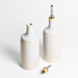 Bouteille d'huile | Blanc nacré