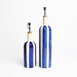 Bouteille d'huile | Bleu Linhas