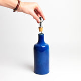 Bouteille d'huile | Bleu majestueux