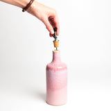 Bouteille d'huile | Rose minéral