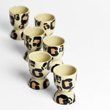 Set de 2 coquetiers | Léopard