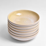 Assiette creuse | Jaune sable