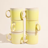 Grand mug droit | Jaune minéral