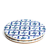 Dessous de plat | Bleu & Vert d'eau Azulejos