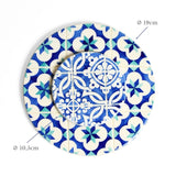 Dessous de plat | Bleu & Vert d'eau Azulejos