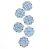 Dessous de verre | Bleu & Vert d'eau Azulejos