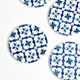 Dessous de verre | Bleu & Vert d'eau Azulejos