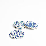 Dessous de verre | Bleu & Vert d'eau Azulejos