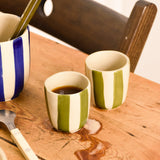 Set de 2 tasses expresso | Vert Linhas