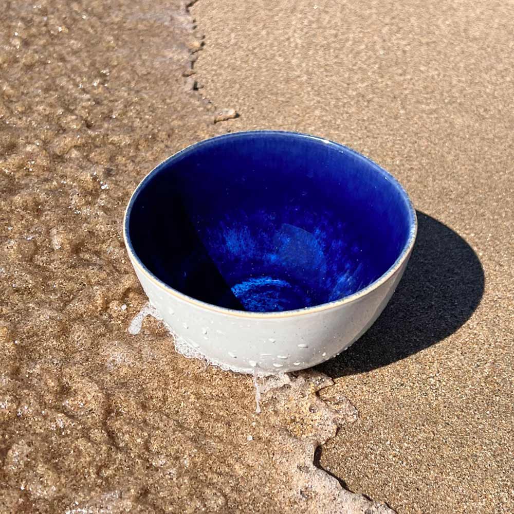 Bol Ovale Maxwell & Williams, Bleu Indigo, 32x27 Cm, En Céramique, Idéal Pour Servir