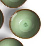 Grand bol rond | Vert rivage