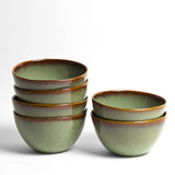 Grand bol rond | Vert rivage