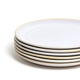 Grande assiette | Blanc nacré