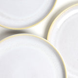 Grande assiette | Blanc nacré