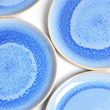 Grande assiette | Bleu minéral