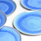 Grande assiette | Bleu minéral