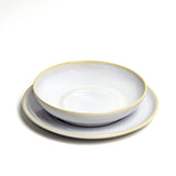 Assiette creuse | Blanc nacré