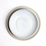 Grande assiette | Blanc nacré