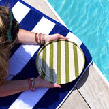 Grande assiette | Vert Linhas